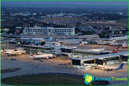 Airport in Melbourne