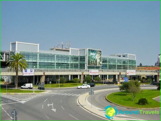Airport in Cagliari