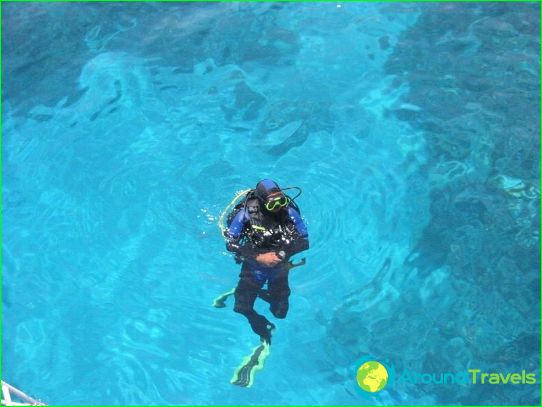 Diving in Crimea