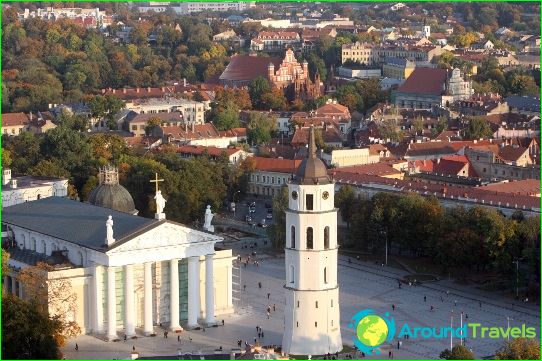 Vilnius - the capital of Lithuania
