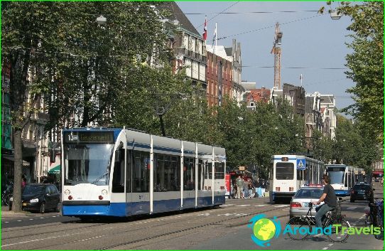 Transport w Amsterdamie