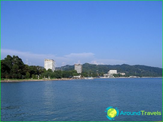 Sukhumi - de hoofdstad van Abchazië