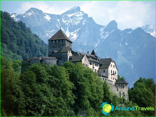 Vaduz - hlavné mesto Lichtenštajnska