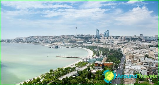 Baku - the capital of Azerbaijan