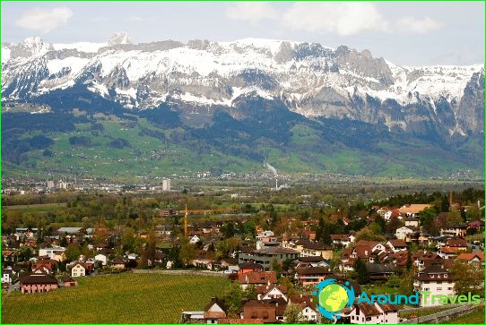 Vaduz - the capital of Liechtenstein