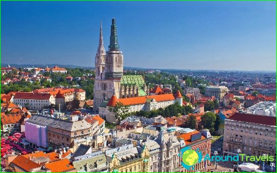 Zagreb - the capital of Croatia