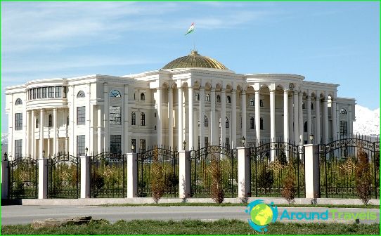 Dushanbe - the capital of Tajikistan