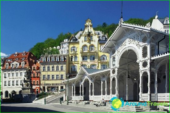 Karlovy Vary sınırlarındaki Turlar