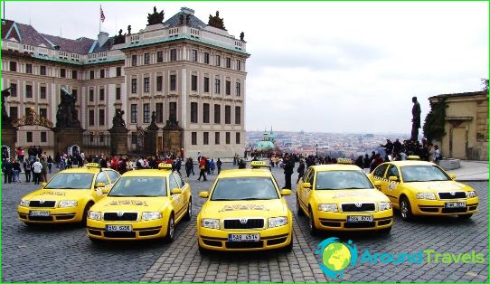 Такси в Прага