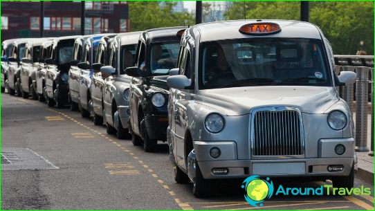 Taxi w Londynie