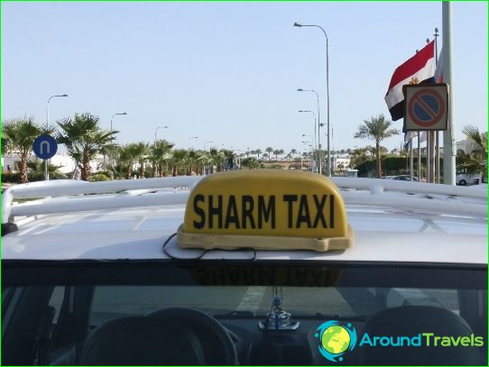 Taxi à Charm el-Cheikh