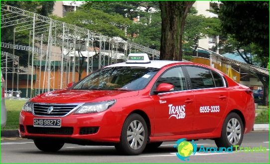 Taxi v Singapuru