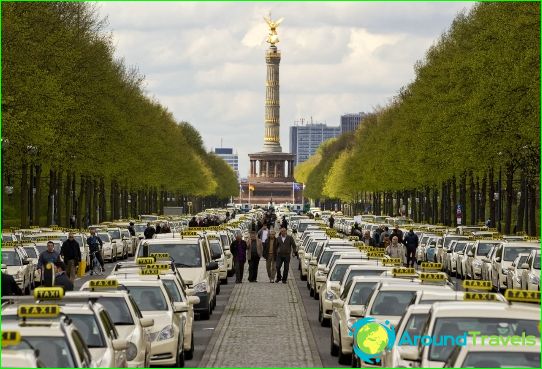 Taxi v Berlíne