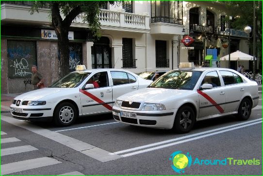 Taxi a Madrid