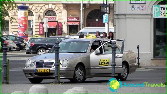 Taxi in Budapest