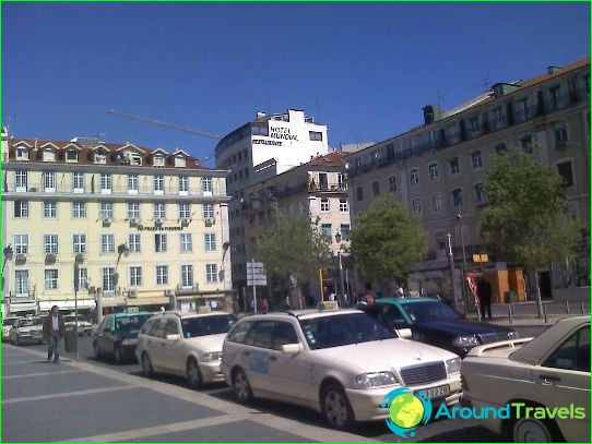 Taxi i Lissabon