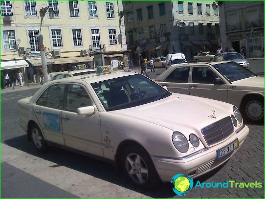 Taxi in Lisbon