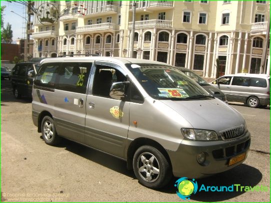 Taxi à Douchanbé