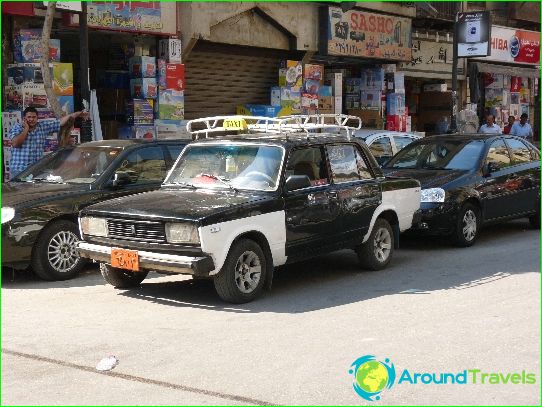 Taxi in Kairo