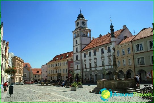 Малки градове в Чехия
