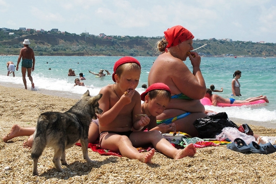 Odpočinok na Kryme s deťmi