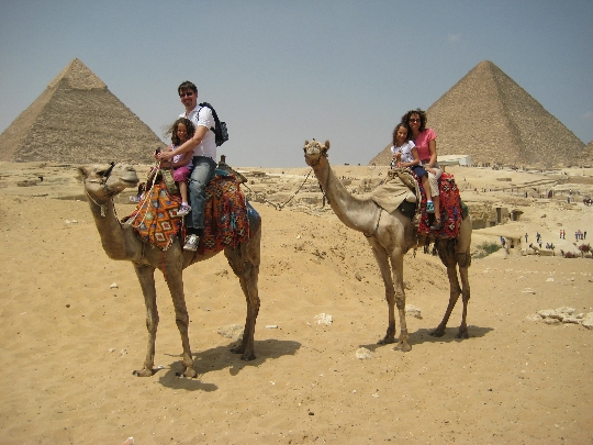 العطل في مصر مع الأطفال