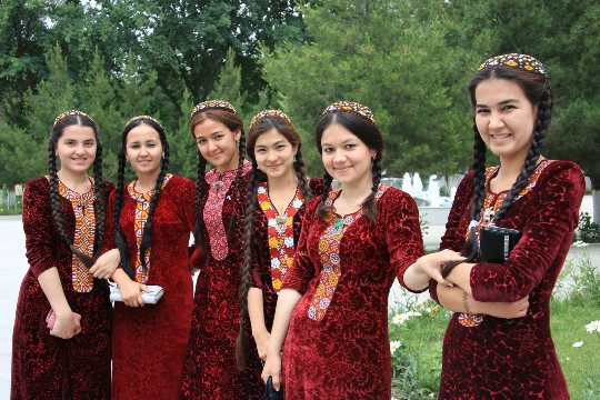 Las tradiciones de Turkmenistán.