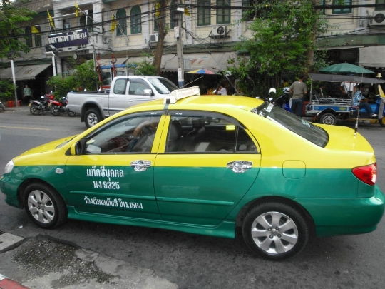 Taxi in Thailand