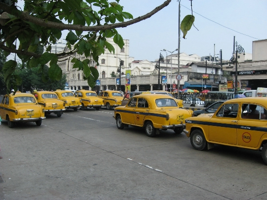 Taxi in Indien