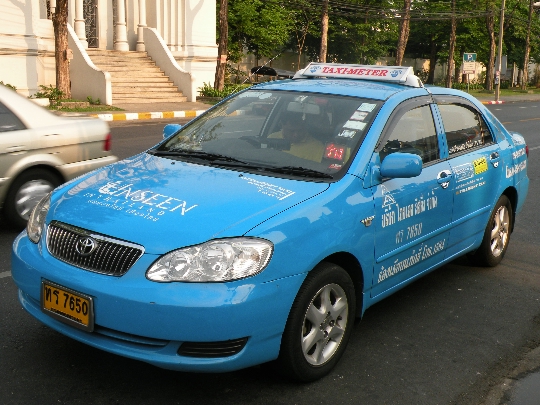 Taxi în Thailanda