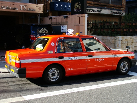 Taxi in Giappone