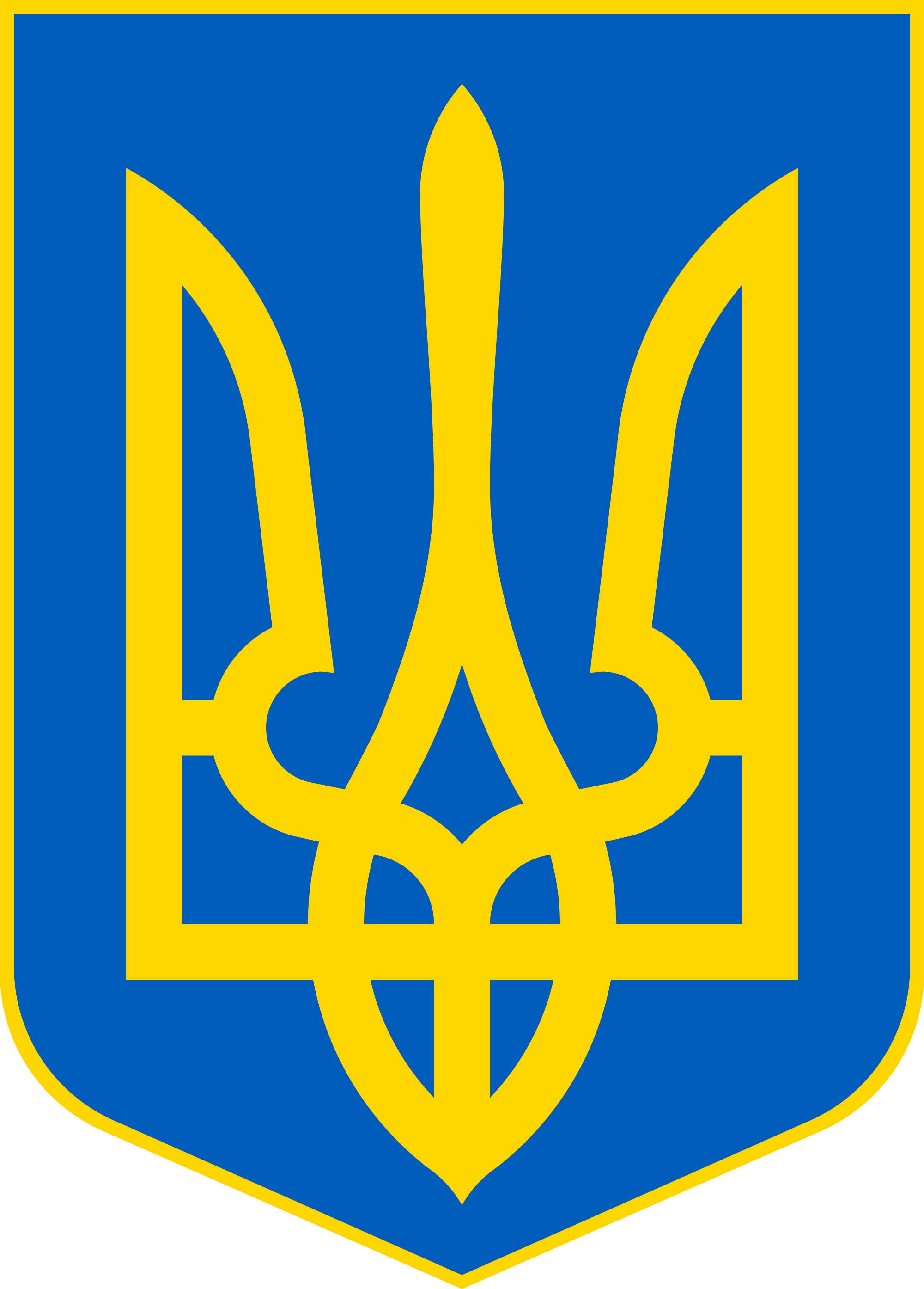 Emblem der Ukraine