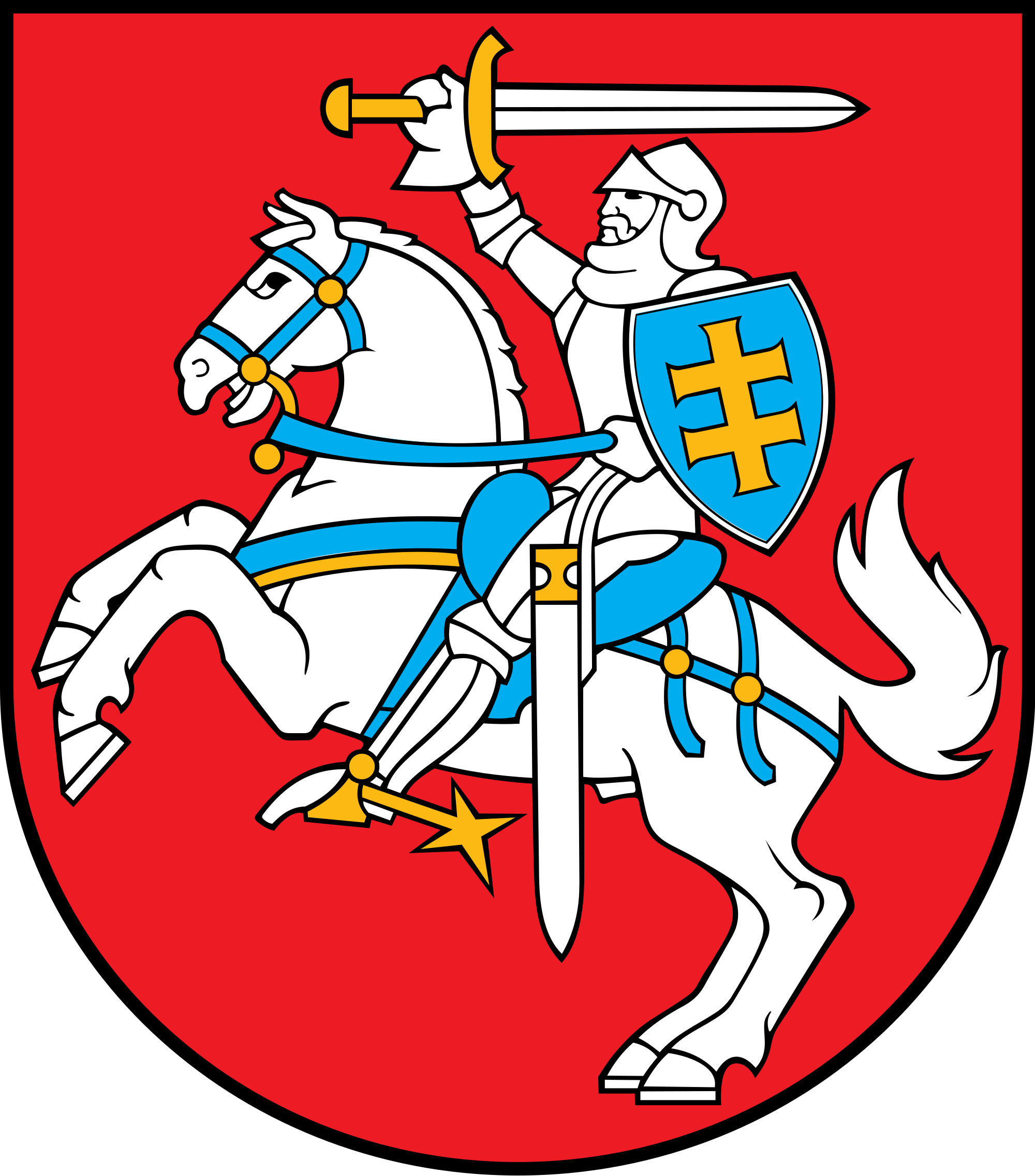 Vapenskölden i Litauen