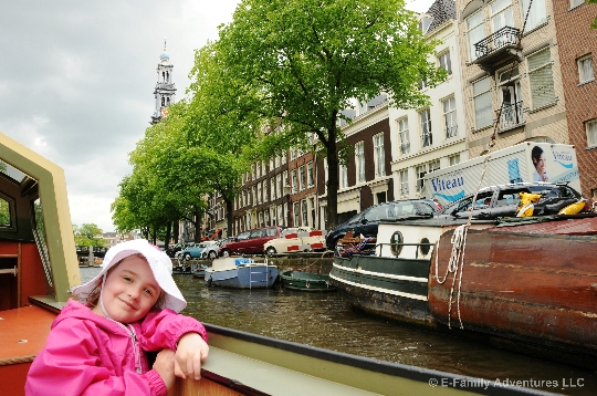 أمستردام مع الأطفال