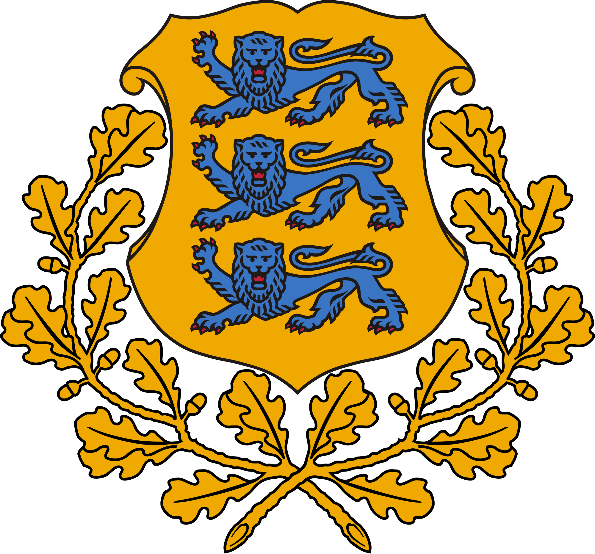 Wappen von Estland