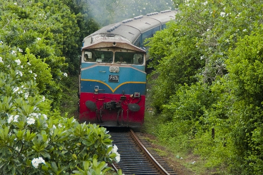 Srí Lanka vonatok