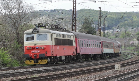 Czeskie pociągi