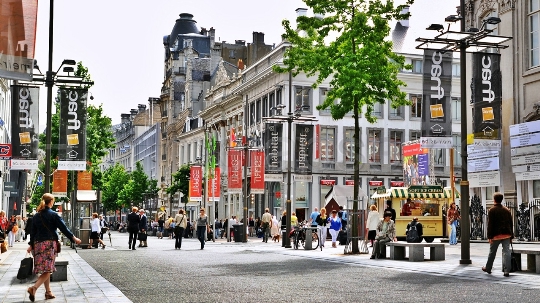 Butikker i Belgia