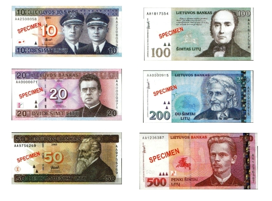 Currency in Lithuania