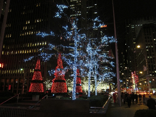 عيد الميلاد في نيويورك