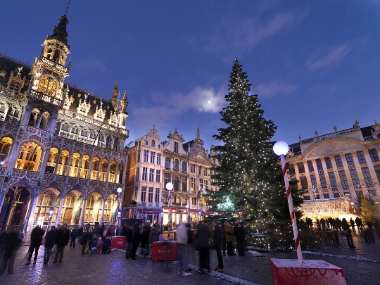 Коледа в Брюксел