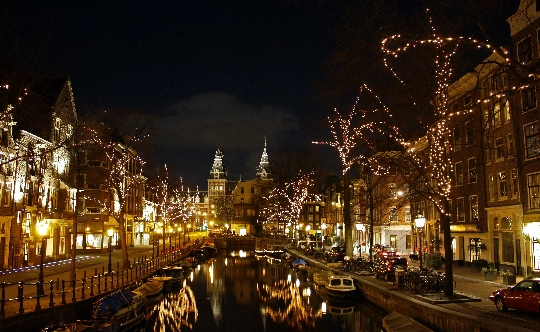Boże Narodzenie w Amsterdamie