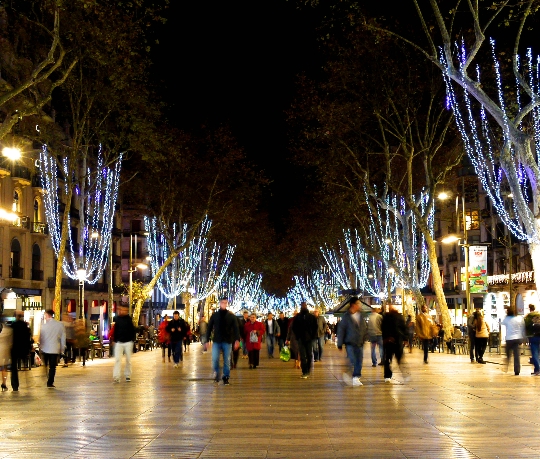 عيد الميلاد في برشلونة