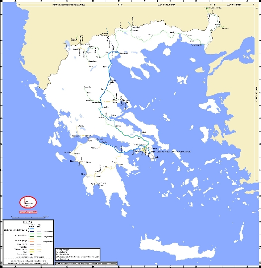Железници на Гърция