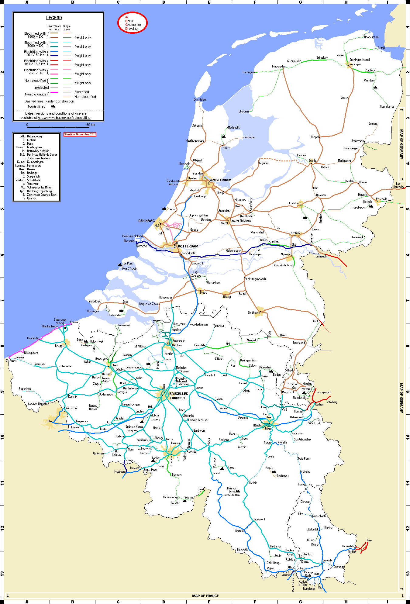 Eisenbahnen der Niederlande