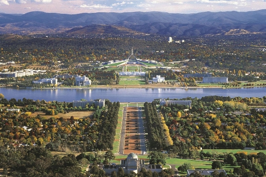 La Capital De Australia Mapa Foto Cual Es La Capital En Australia