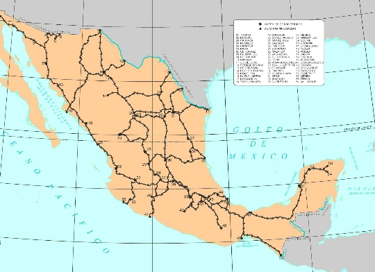 سكك حديد المكسيك