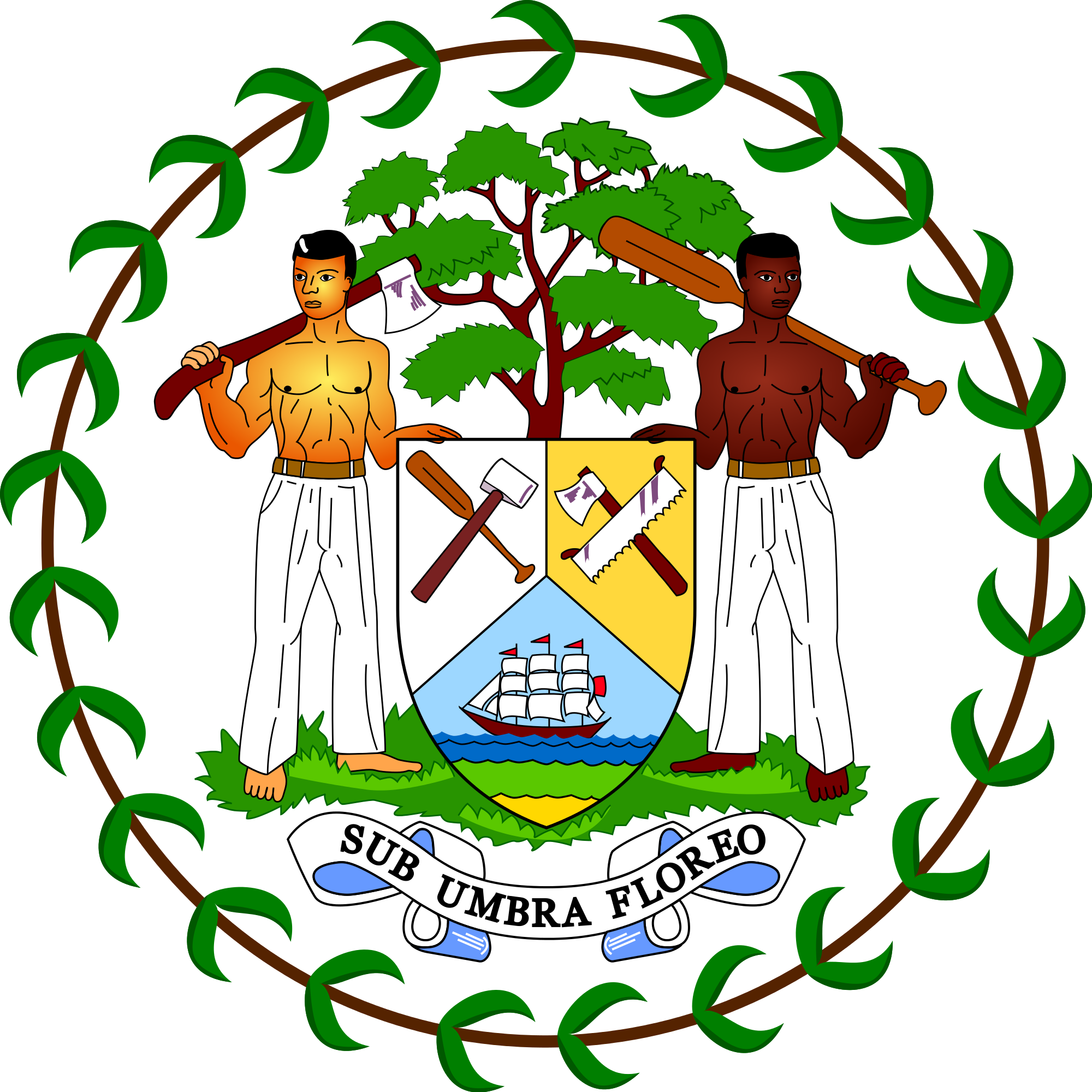 Escudo de armas de Belice