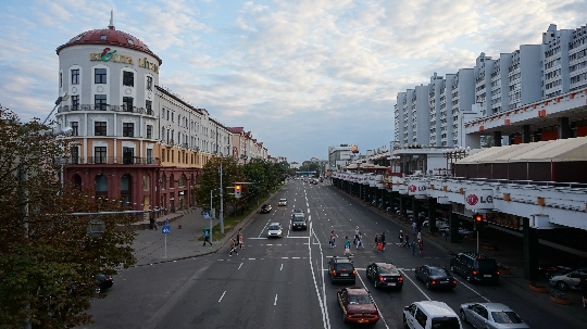 Minsk sokaklarında