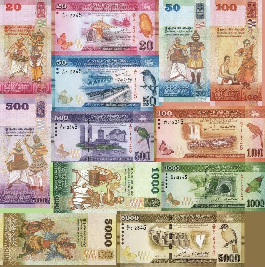 Valuta in Sri Lanka